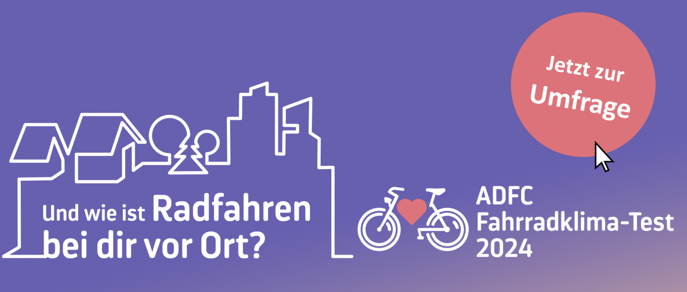 Macht Radfahren in Deiner Stadt Spaß oder ist es Stress?